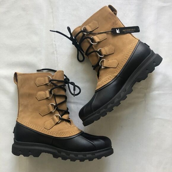 Sorel Men Portzman Classic Waterproof Leather Boot - Picture 7 of 8